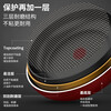 SUPOR pan, non-stick pan, household steak frying pan, fire red point, oil-free smoke wok, induction cooker, gas stove, universal, suitable for 2-5 people, diameter 28cm