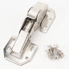 Hasdick Beijing Warehouse Delivery Hole-Free Hinge Cabinet Wardrobe Hinge Frog Hinge Hydraulic Buffer Hinge With Screws HKsq-211 4 Inch with Hydraulic Buffer