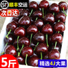 Spot imported Chilean cherries, fresh cherries in season, high-end extra large Chilean cherries whole box pregnant woman gift box 2500g (net weight) extra large fruit JJ 28-30mm