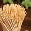 Double gun bamboo toothpicks 500 pieces/can
