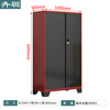 Huizhen parking space locker iron cabinet garage moisture-proof storage cabinet parking lot locker with door red black HP307 can be customized