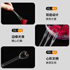 Baijie disposable fork 500 pieces fruit fork plastic fruit pick dessert fork cake fork dessert fork