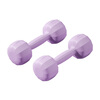 Langwei dumbbells women's fitness home fitness equipment children's yoga women's arm muscle encapsulated men's small dumbbells