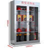 Hanhe stainless steel fire cabinet micro fire station fire equipment cabinet fire tools 201 stainless steel 1800*900*400 Tongbo