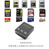 Maiheran high-speed USB3.2 camera cfexpressA/B+SD4.0+TF drone card reader auxiliary power supply Apple mobile phone tablet TYPE-C with fan 9336A read CFE-A+SD+TF card+fan