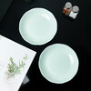 Tao Xianghui plate ceramic home deep plate 4 sets microwave dinner plate rice plate soup plate 8-inch dish shadow celadon plate