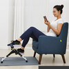 Steel-colored indoor stepper, office sports and fitness equipment, dynamic bicycle, calf and thigh training bicycle