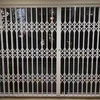 Fugro Shield aluminum alloy folding sliding gate telescopic home balcony sliding door anti-theft door folding door stainless steel door ventilation door medium gray