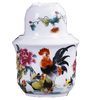 Zhiyao Jingdezhen ceramic wine jug, wine warmer set, rice wine, sake and white wine cup, household wine set, two and a half pounds, family portrait, two and a half pounds