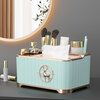 Vangas light luxury tissue storage box home living room coffee table high-end creative desktop face towel high-end napkin paper box light cream with paper support spring