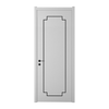 Xindi Wooden Door Paint-free Soundproof Simple Interior Door Solid Wood Composite Door Room Door Customized Bedroom Door XP-8015A Pure White
