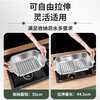 YUTAI 304 stainless steel drain basket kitchen sink drain rack retractable dish storage rack sink vegetable basket