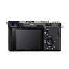 Sony Alpha 7C full-frame mirrorless camera, lightweight, compact, easy to control, real-time eye focus, silver (A7c/a7c/a7c)