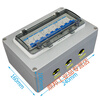 Industrial circuit breaker dustproof circuit breaker 380V switch 3P three-phase C63A waterproof light and dark assembly electrical box 3P40A four-open