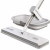 Sorbonne flat mop 42cm 4 cloth household one mop free hand wash 2025 lazy mopping artifact absorbent mop mop