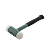 SATA rubber hammer decoration tool rubber hammer non-rebound installation shock-proof rubber hammer 92611 steel pipe handle non-rebound installation hammer 30MM