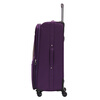 SUISSEWIN wear-resistant Oxford trolley case universal wheel boarding cloth suitcase waterproof suitcase 20 inches purple 6007