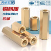 Tianzhuo Hardware M2M2.5M3M4M5M6 double-way hexagonal copper column isolation column nut column hollow chassis motherboard computer board stud M3*10 20 pieces