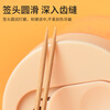 Jiachi disposable toothpicks carbonized bamboo skewers fruit picks combination set 2 cans 1000 pieces JC-8002