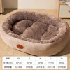 Beichuzhong kennel, special dog kennel and cat mat for keeping warm in winter, suitable for all seasons, large, medium and small dogs, Teddy Bichon S-recommended for pets under 10 pounds, light gray, soft and comfortable