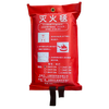 GANGQI fire blanket fire blanket commercial home kitchen special fire blanket hotel emergency fire escape fiberglass fire retardant escape blanket fire equipment 1mx1m