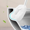 Home KATEI STORY Japanese Toilet Brush No Dead Angle Soft Bristles Toilet Cleaning Strong Decontamination Brush Household Washing Squat Toilet Brush Toilet Brush 2 Pack