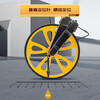 Deli electronic distance measuring wheel digital display hand push wheel ruler roller distance measuring instrument engineering high-precision mechanical ground measuring 300mm mechanical wheel distance meter with brake