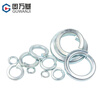 Guwanji grade 8.8 galvanized spring washer open spring washer metal washer screw spring washer M16 40 pieces (thick style)