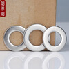 Langsiming 304 stainless steel flat washer enlarged thickened washer ultra-thin screw metal meson M3M4M5M6M8M10M12 8*20*1.5 (50 pieces)