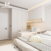 Mag Mag Mag cream style bedroom cabinet customization small apartment study youth room tatami room overall customization prepayment
