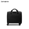 Samsonite Business Captain's Carry-on Case Business Travel Luggage Front Opening Soft Box Convenient Trolley Case BP0 15.6 inches Black