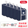 Moving packing bag woven bag extra large capacity thickened oxford cloth sturdy clothes waterproof luggage quilt storage vertical blue large size huge capacity / strong and durable / 5 pieces / huge cost-effective / damaged