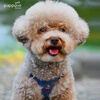 Puppytie Pet Supplies Dog Vest Style Dog Rope Dog Rope Adjustment Cute Small Dog Harness Teddy Leash Cowboy Sweetheart - Harness (Leash Not Included) XXS Code - Recommended 1-6 catties