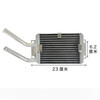 Suitable for Jiefang J6 small water tank, add a small heater water tank, J6P cab heater radiator, straight-through model, non-adjustable