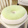 Packers tatami Japanese futon cushion household floor chair cushion lazy bedroom floor round cushion bay window cushion Macaron blue and yellow 40CM