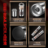I VE stainless steel pepper grinder manual freshly ground sea salt black peppercorn mixed seasoning kitchen grinder artifact double head two-layer grinder