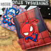 Tianyin cartoon cartoon short wallet men's wallet children students high school students youth cute personality Q version small money Spider-Man's