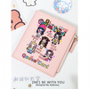 Frocat QUEEN CARD girl group gidle peripheral fans support Song Yuqi wallet card holder two-in-one thin style off-white W Song Yuqi rains with you