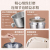 Bear Dough Mixer Home Kneading Machine Chef Machine Fully Automatic Multi-Function Intelligent Dough Mixer Bread Flour Fermented Soup Noodle HMJ-A50N1 5L Government Subsidy