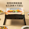 Chuidahuang air fryer tin foil box aluminum foil plate rectangular 700ml camping picnic baking barbecue disposable 20 pieces