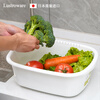 Lustro ware original imported washbasin, vegetable basin, silver ion fruit basin, plastic drain basket, multi-functional vegetable basket, drain basin (made in Japan) K-1649