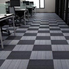 Cuttlefish office floor-to-ceiling non-flammable absorbent carpet square floor mat carpet indoor full coverage safety Aisin dark gray
