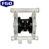 FGO pneumatic diaphragm pump high performance engineering plastic PP + Teflon diaphragm EGQBY-20SF DN20 flow rate 2m3/h
