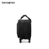 Samsonite Business Captain's Carry-on Case Business Travel Luggage Front Opening Soft Box Convenient Trolley Case BP0 15.6 inches Black