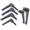 Jinchao adjustable position tightening handle screw 7-shaped rotating handle L-shaped ratchet self-locking wrench bolt M5M10M16 M6*25 (external thread) (2 pieces)