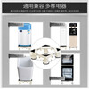 Weishilang vertical square air conditioner cabinet base heightening bracket 2 pcs 3 pcs suitable for Haier Gree duck Royalstar small refrigerator base disinfection cabinet mop pool mini washing machine bracket H4-column foot (fixed four feet, height adjustable) 9-11cm