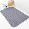 Hasdick PVC anti-slip mat gray 35*70cm anti-fall bathroom floor mat anti-slip wear-resistant floor mat HK-430