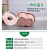 Shantou Lincun *****Manual squeezing bucket Hand-pressed floor mopping bucket Plastic rotating wringing water single bucket old-fashioned mop bucket orange pink
