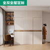 Quanyou Quanyou whole house customized sliding door wardrobe modern simple home bedroom storage walk-in wardrobe one door to the top earnest money (for specific plans, please contact customer service)