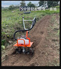 Micro tillage machine, small agricultural gasoline rotary tillage machine, household weeding, furrowing, plowing, plowing and soil loosening artifact, 2-stroke micro tillage machine, 6 horsepower + soil loosening wheel